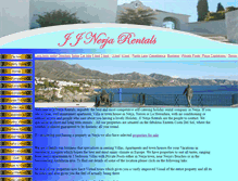 Tablet Screenshot of jj-nerjarentals.com